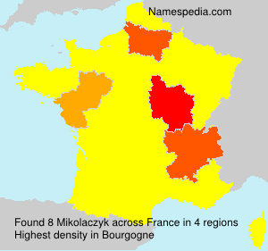 Surname Mikolaczyk in France Surname Mikolaczyk in France