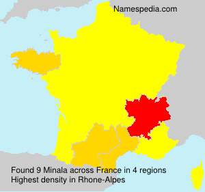 Surname Minala in France Surname Minala in France