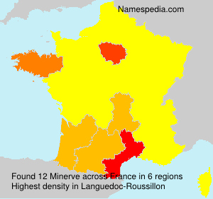 Surname Minerve in France Surname Minerve in France