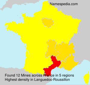 Surname Mines in France Surname Mines in France