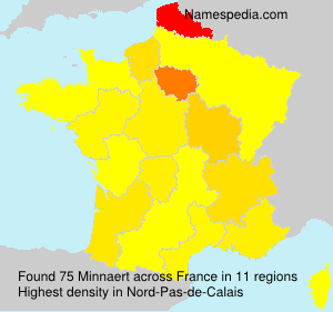 Surname Minnaert in France Surname Minnaert in France
