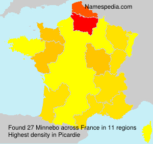 Surname Minnebo in France Surname Minnebo in France