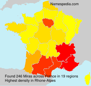 Surname Miras in France Surname Miras in France