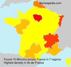 Surname Mirocha in France Surname Mirocha in France