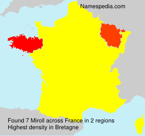Surname Miroll in France Surname Miroll in France