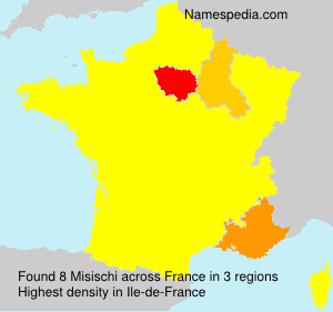 Surname Misischi in France Surname Misischi in France