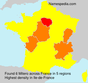 Surname Mitero in France Surname Mitero in France