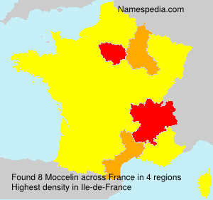 Surname Moccelin in France Surname Moccelin in France