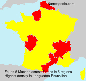 Surname Mochen in France