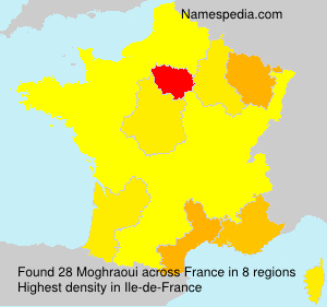 Surname Moghraoui in France Surname Moghraoui in France