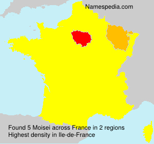 Surname Moisei in France Surname Moisei in France