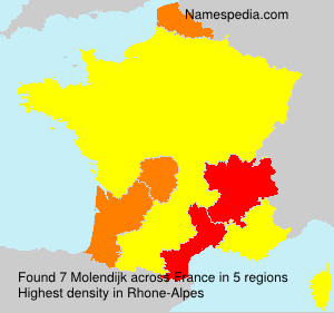 Surname Molendijk in France Surname Molendijk in France