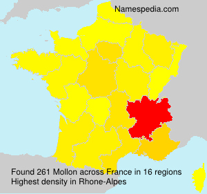 Surname Mollon in France Surname Mollon in France