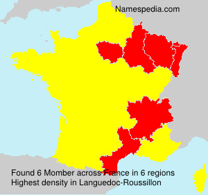 Surname Momber in France Surname Momber in France