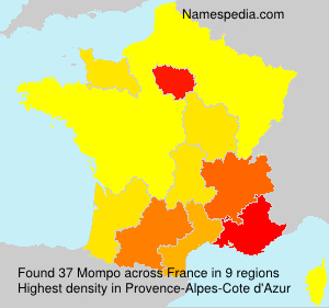 Surname Mompo in France Surname Mompo in France