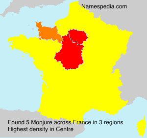 Surname Monjure in France Surname Monjure in France