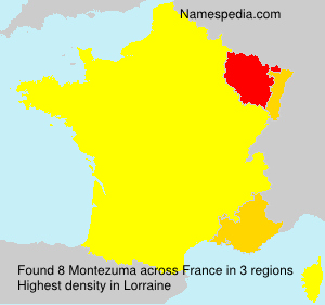 Surname Montezuma in France Surname Montezuma in France
