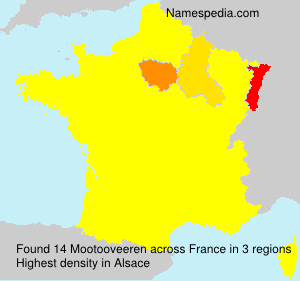 Surname Mootooveeren in France Surname Mootooveeren in France