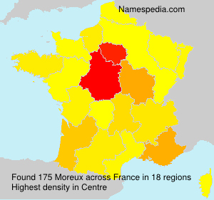 Surname Moreux in France Surname Moreux in France