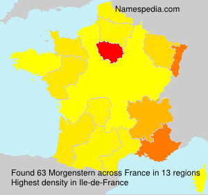Surname Morgenstern in France Surname Morgenstern in France