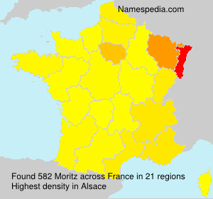 Surname Moritz in France Surname Moritz in France