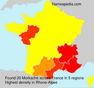Surname Morkache in France Surname Morkache in France