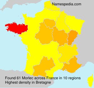 Surname Morlec in France Surname Morlec in France