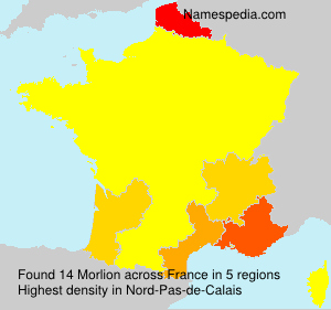 Surname Morlion in France Surname Morlion in France
