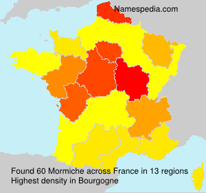 Surname Mormiche in France Surname Mormiche in France