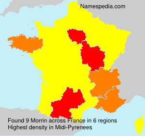 Surname Morrin in France Surname Morrin in France