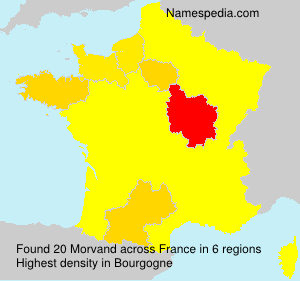 Surname Morvand in France Surname Morvand in France