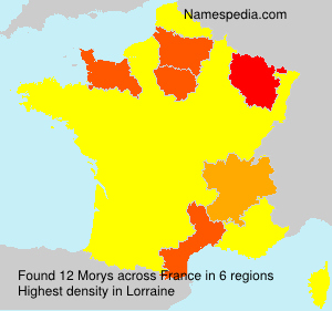 Surname Morys in France Surname Morys in France