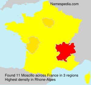 Surname Moscillo in France Surname Moscillo in France