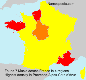 Surname Mosle in France Surname Mosle in France