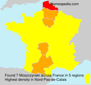 Surname Moszczynski in France Surname Moszczynski in France