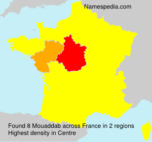 Surname Mouaddab in France Surname Mouaddab in France