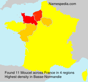 Surname Moucel in France Surname Moucel in France