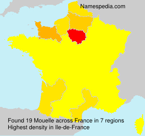 Surname Mouelle in France Surname Mouelle in France