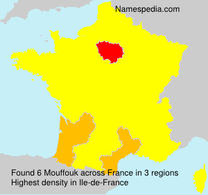 Surname Mouffouk in France Surname Mouffouk in France