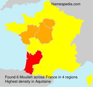 Surname Mouileh in France Surname Mouileh in France