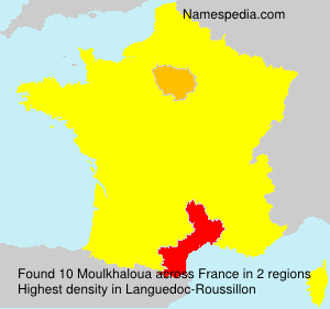 Surname Moulkhaloua in France Surname Moulkhaloua in France