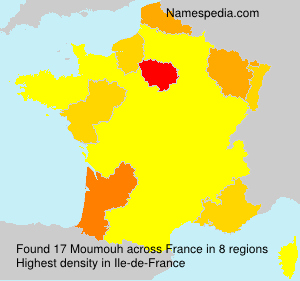 Surname Moumouh in France Surname Moumouh in France
