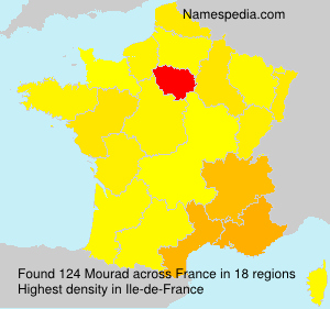 Surname Mourad in France Surname Mourad in France