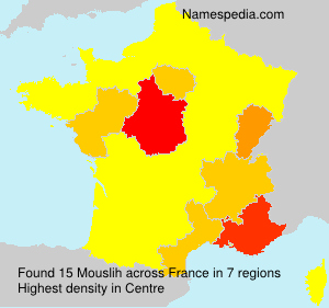 Surname Mouslih in France Surname Mouslih in France