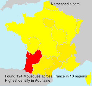 Surname Mousques in France Surname Mousques in France