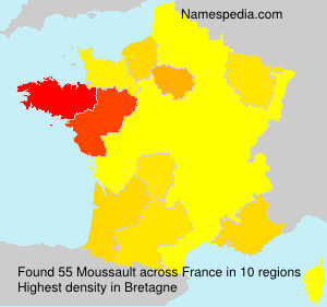 Surname Moussault in France Surname Moussault in France