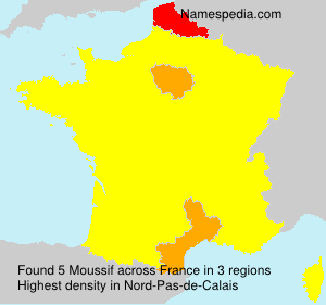 Surname Moussif in France Surname Moussif in France