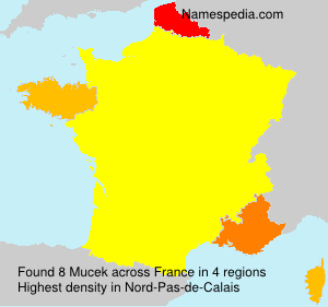 Surname Mucek in France Surname Mucek in France