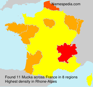 Surname Mucka in France Surname Mucka in France