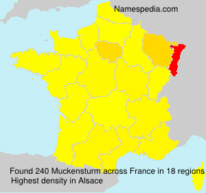 Surname Muckensturm in France Surname Muckensturm in France